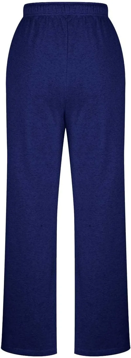 3 Pcs Womens Sweatpants High Waisted Workout Jogger Pants Cinch Bottom Baggy Sweatpant Trendy Y2k Solid Lounge Pants