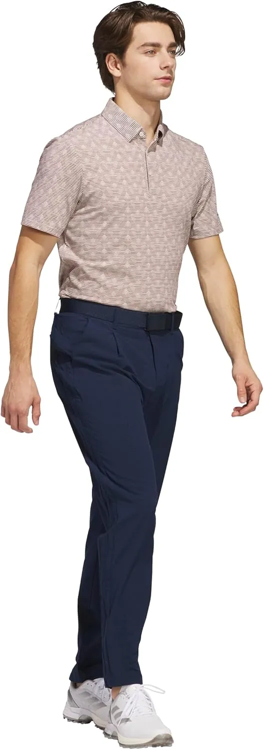 adidas Men's Go-to Printed Stripe Polo Shirt