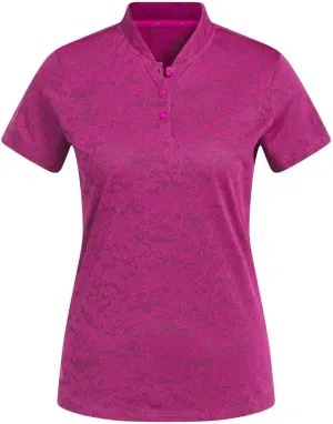 adidas Women's Jacquard Golf Polo Shirt