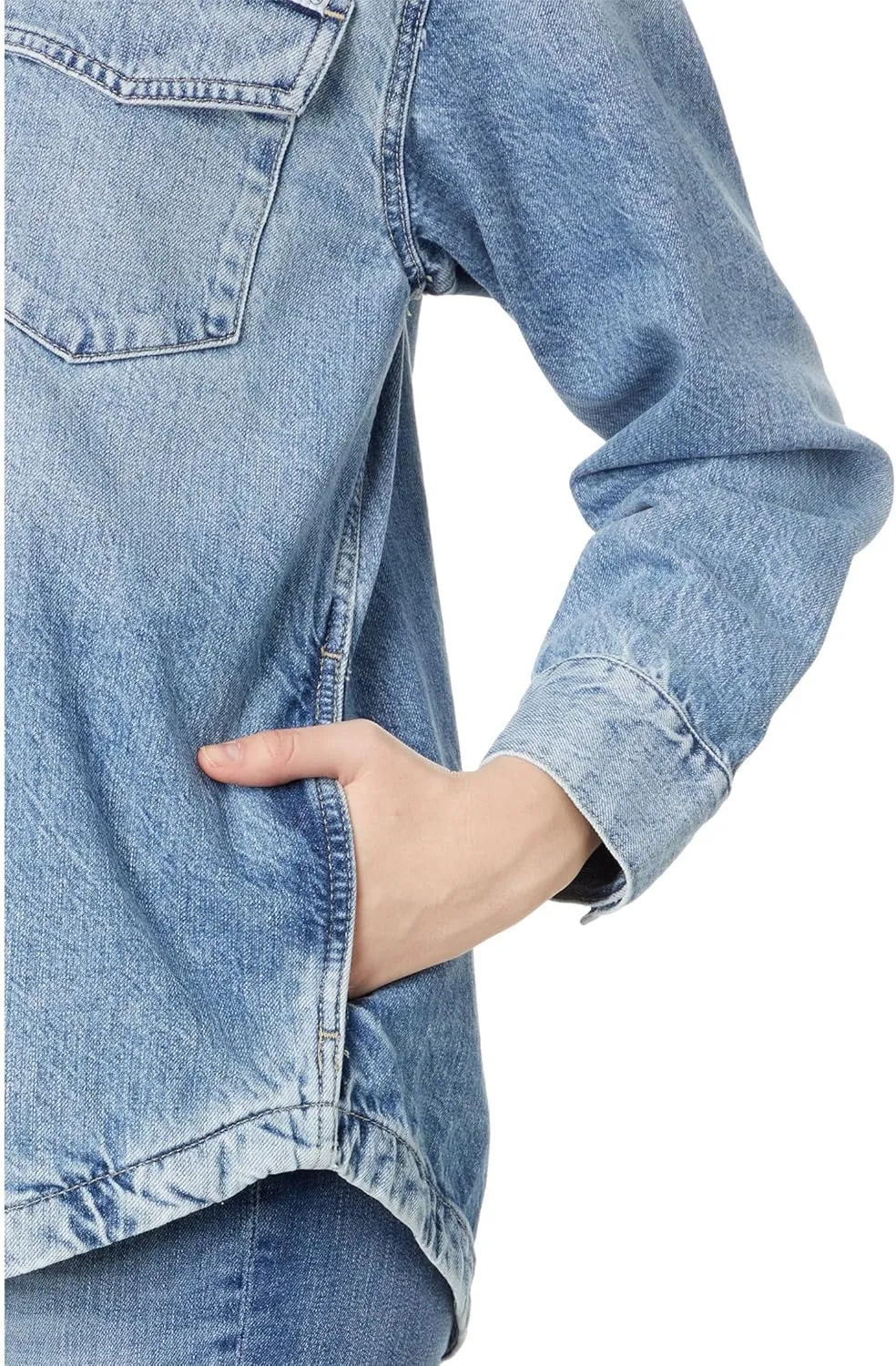 AG Women's Maci Denim Shirt Jacket