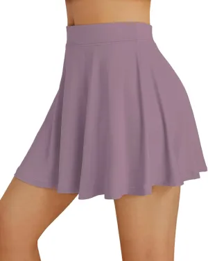 AUTOMET Womens Tennis Skirt with Shorts Underneath Flowy Mini Athletic Golf Skorts with Pockets 2025 Pleated Summer Outfits