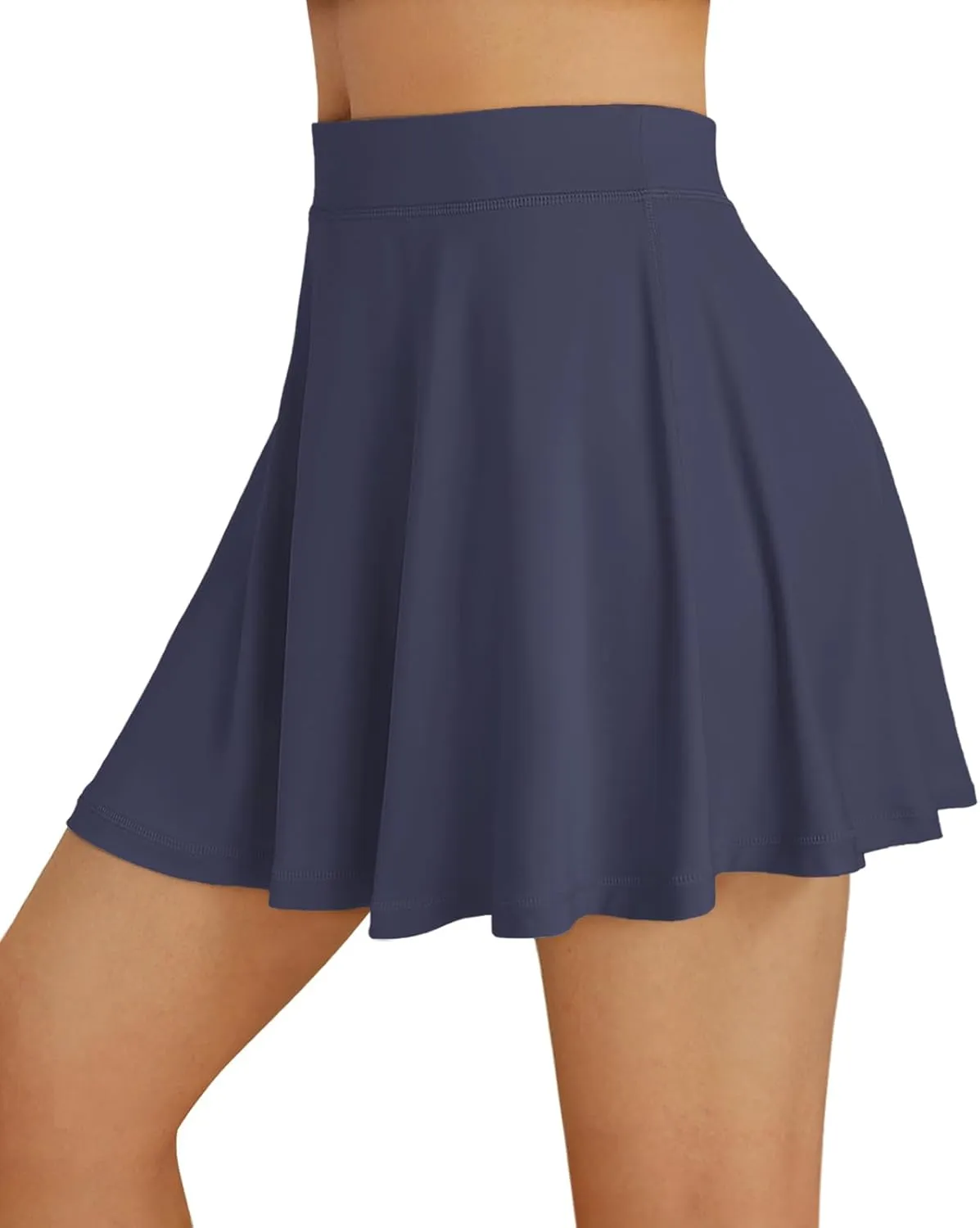 AUTOMET Womens Tennis Skirt with Shorts Underneath Flowy Mini Athletic Golf Skorts with Pockets 2025 Pleated Summer Outfits