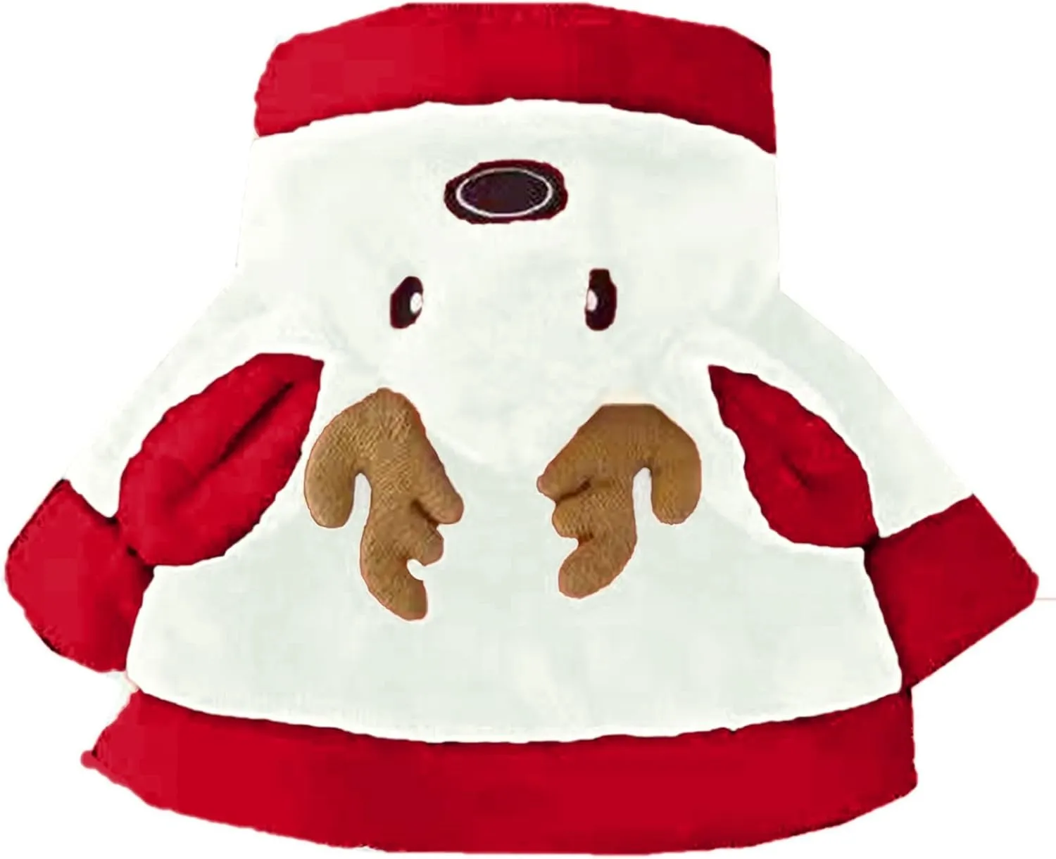 Baby Girl Christmas Hoodie Jacket Kids Toddler Hooded Cape Coat Winter Cloak Dress Coat Fuzzy Cute Cardigan Outwear