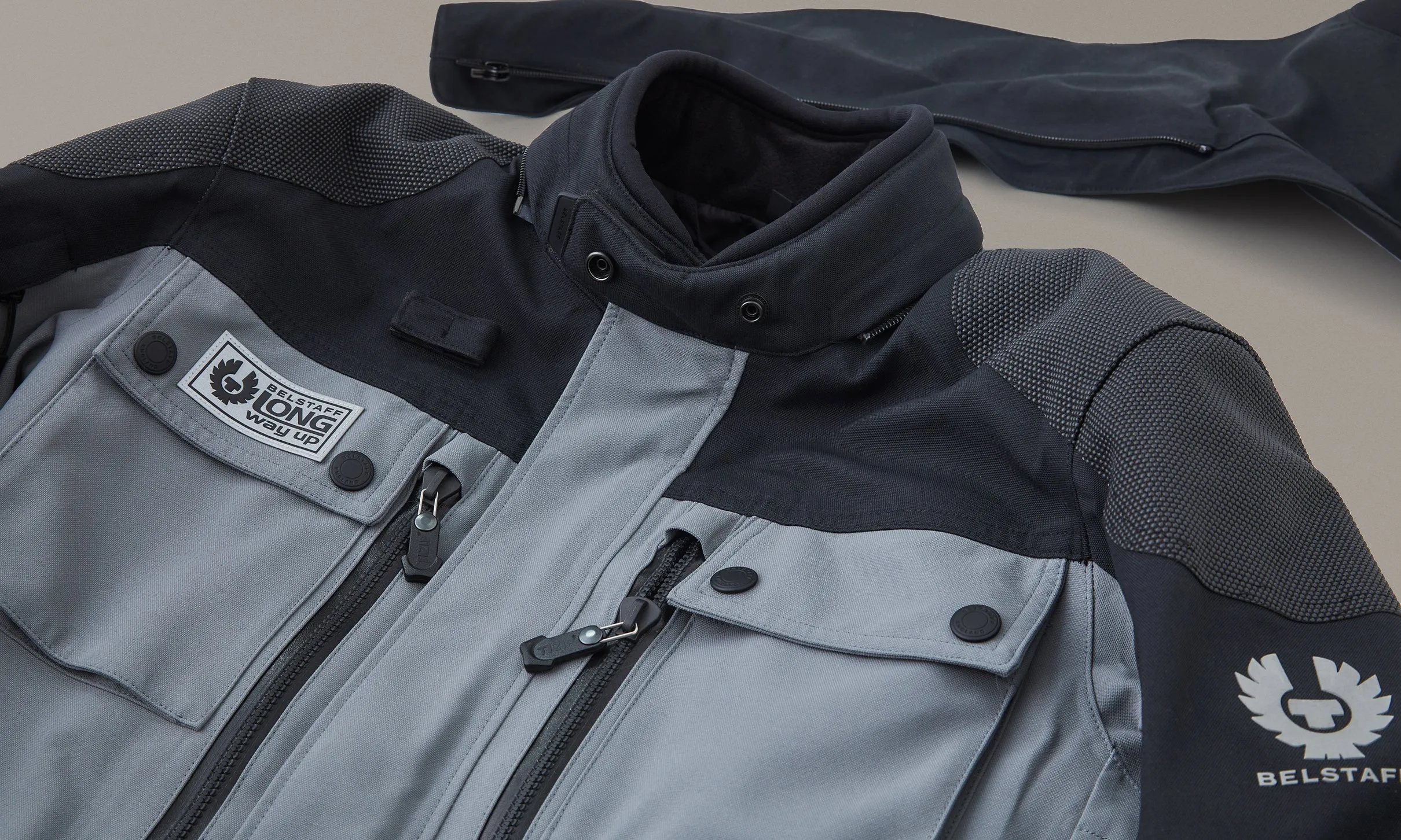 Belstaff Long Way Up Long Way Men's Jacket Gore-Tex Pro 3L - Grey