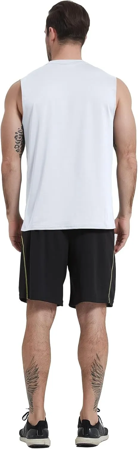 Boyzn Men's 3 Pack Workout Tank Tops Gym Athletic Muscle Tee Bodybuilding Fitness Sleeveless T-Shirts