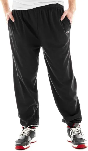 Champion Men's Big & Tall Closed Bottom Jersey Pants