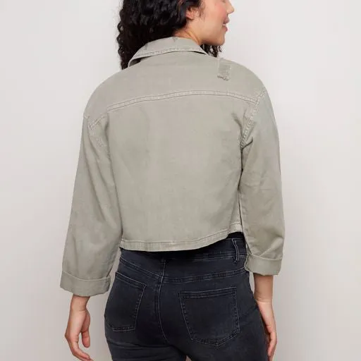 CROPPED JACKET C6215-351B