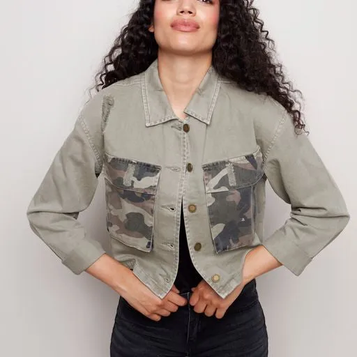 CROPPED JACKET C6215-351B