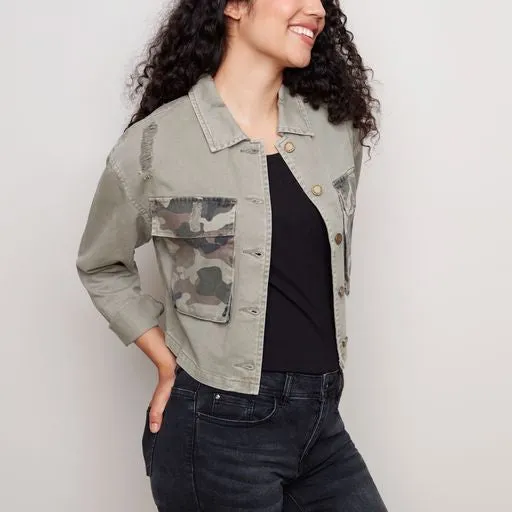 CROPPED JACKET C6215-351B
