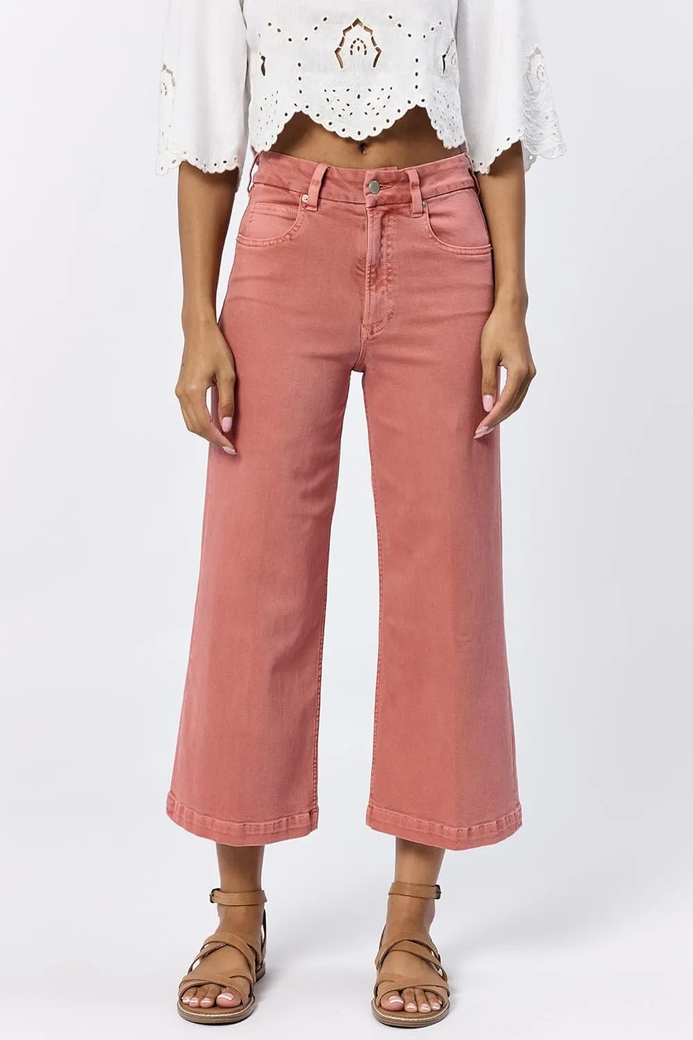 DEAR JOHN Audrey Wide Leg Women's Jean High Rise