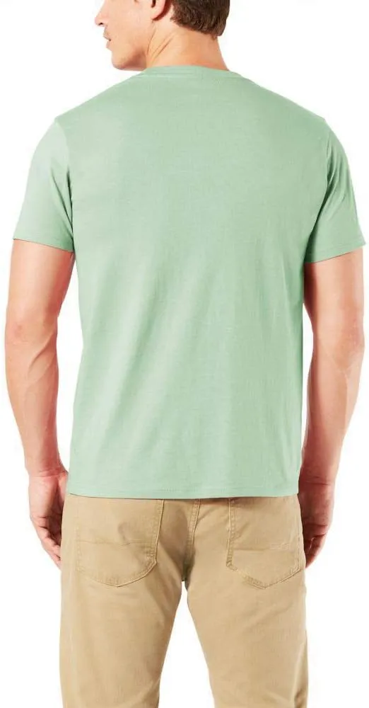 Dockers Men's Slim Fit Short Sleeve Graphic Tee Shirt-Legacy (Standard and Big & Tall)