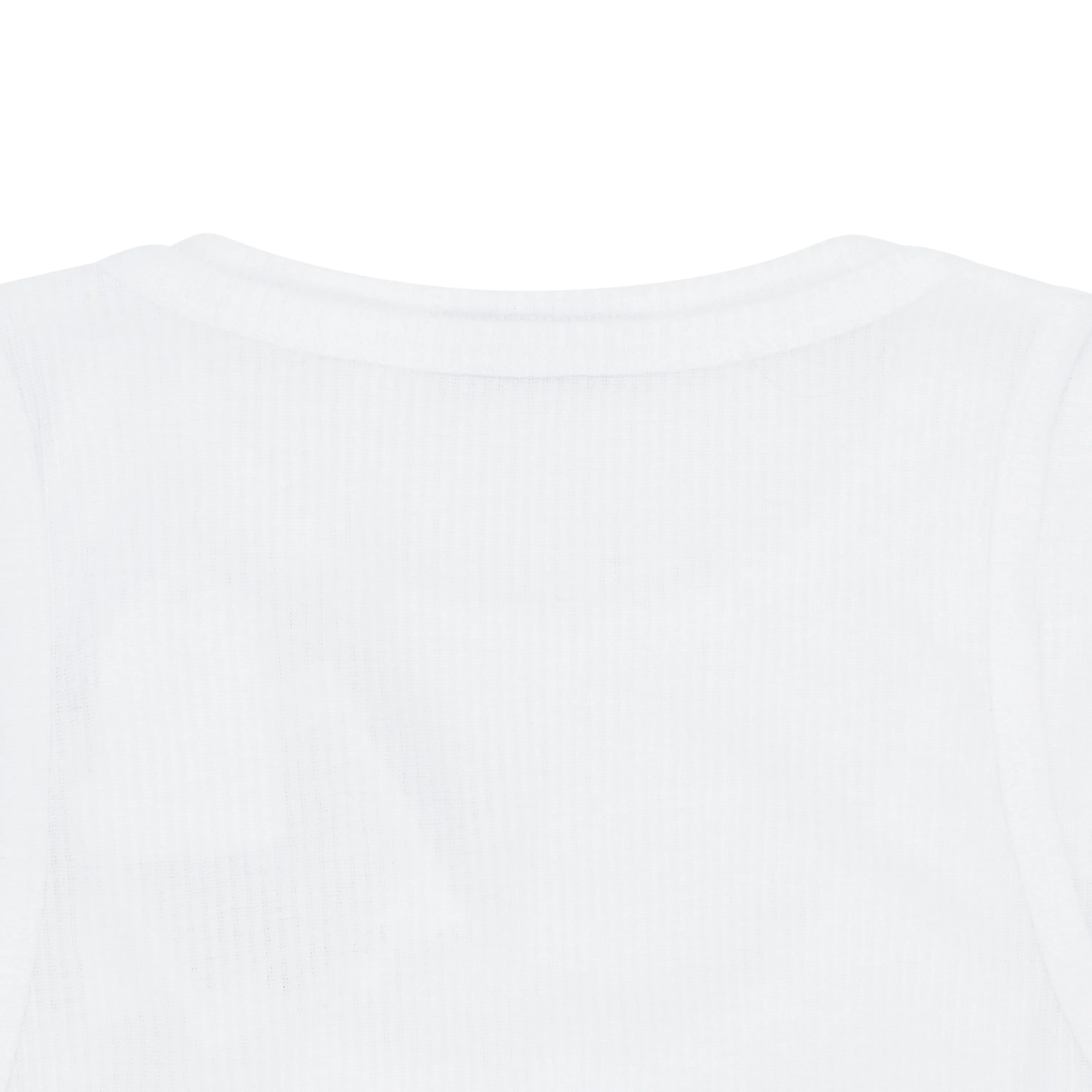 DOUBLE LAYER RIB LONG SLEEVE TEE