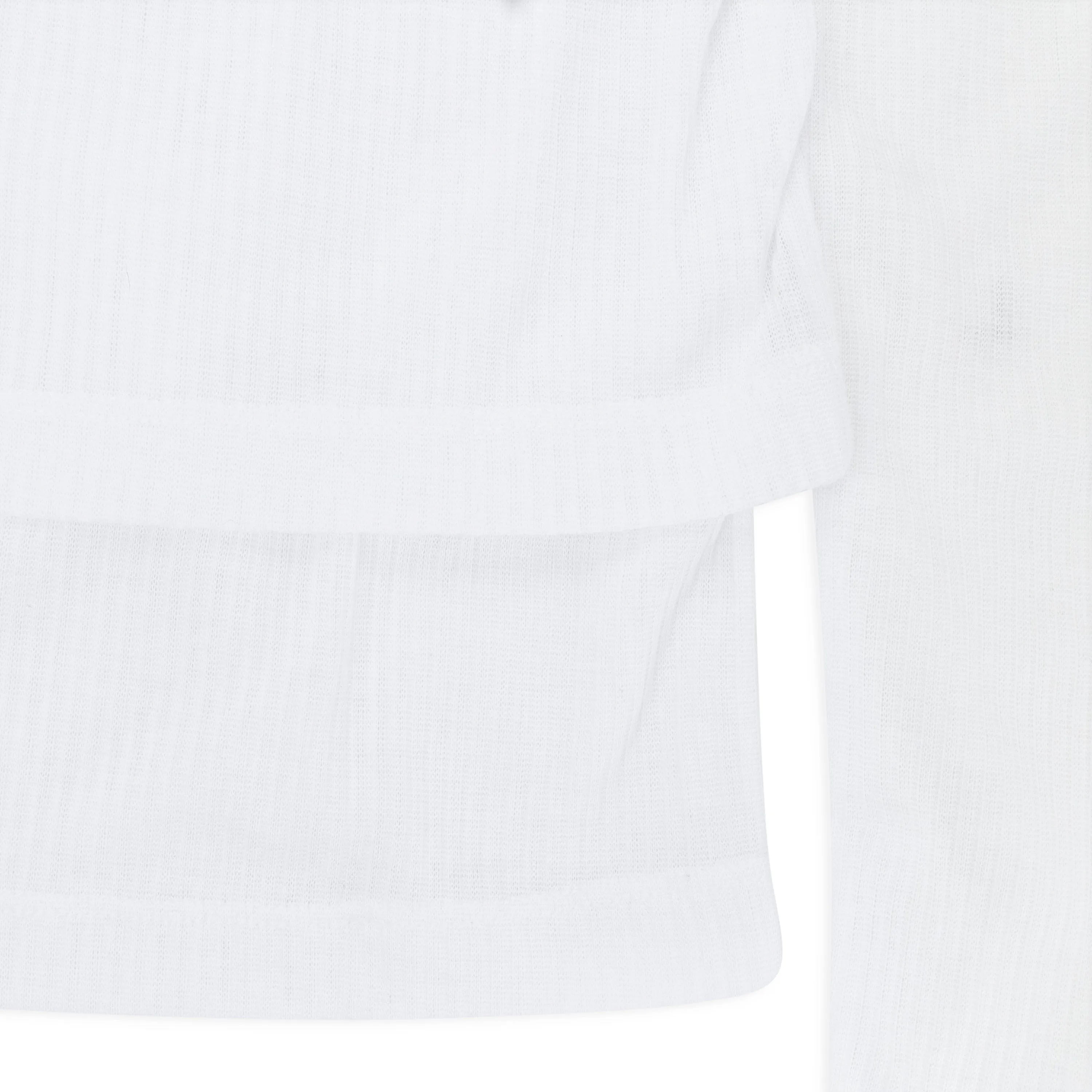 DOUBLE LAYER RIB LONG SLEEVE TEE