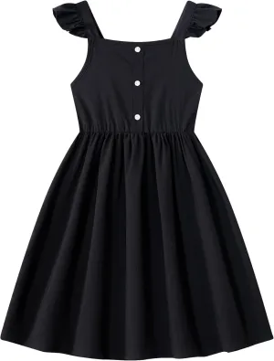 Dress for Girls Casual Dresses Sleeveless A-line Sundress Summer Dresses for Girls 7-11 Party Dress