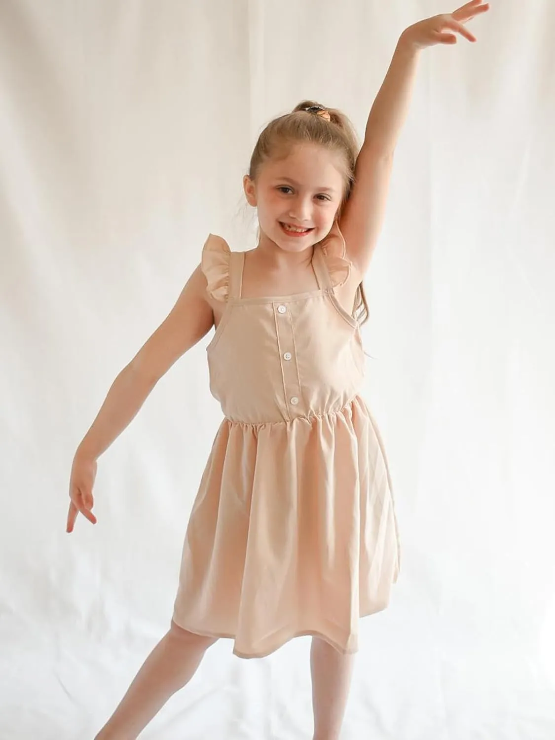 Dress for Girls Casual Dresses Sleeveless A-line Sundress Summer Dresses for Girls 7-11 Party Dress