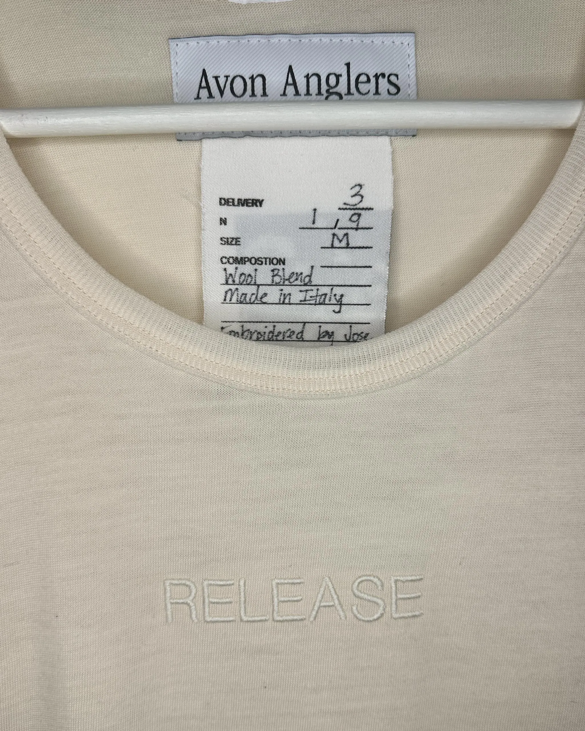 Embroidered 'RELEASE' - Long Sleeve Thermal