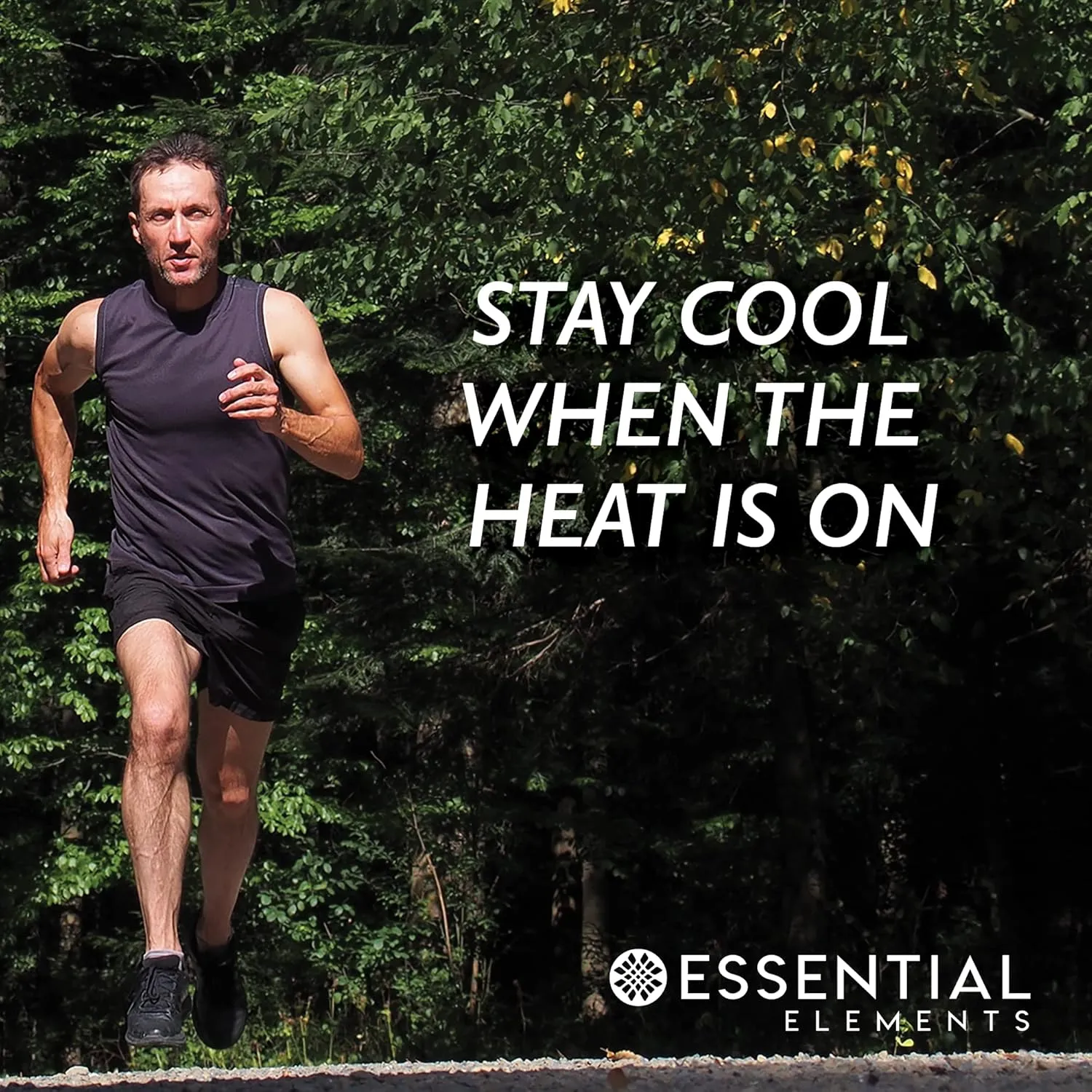 Essential Elements 5 Pack: Men's Active Quick-Dry Athletic Workout Training Gym Muscle Sleeveless Tank Top