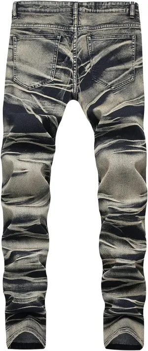 GIERIDUC Men's Drawstring Waist Cargo Pants Men's Lightweight Sweatpants Mens Checkered Dress Pants Mountaineering Trousers