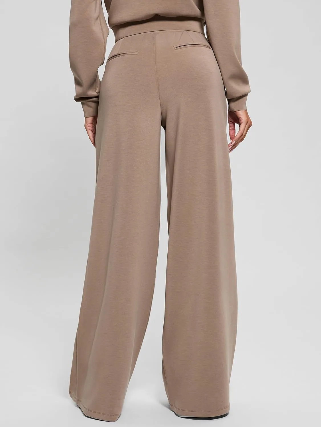 GUESS Women's Eco Olympe Wide Leg Pants