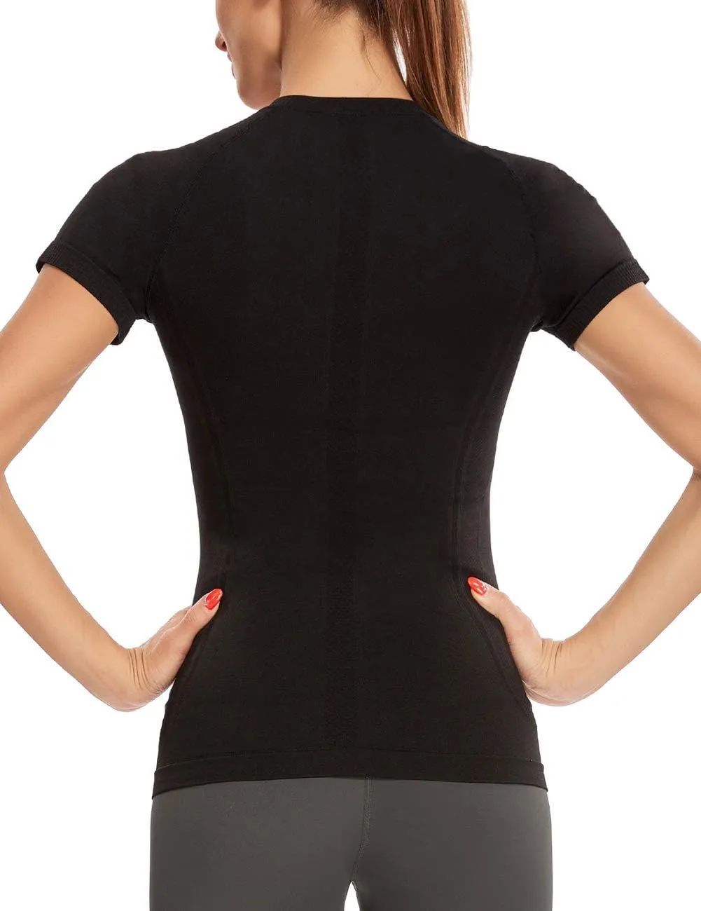 Hopgo Women's Short Sleeve T-Shirts Tops
