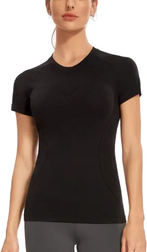 Hopgo Women's Short Sleeve T-Shirts Tops
