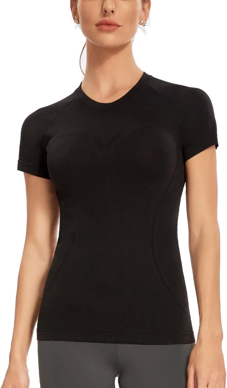 Hopgo Women's Short Sleeve T-Shirts Tops
