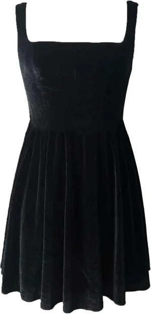 JEKE-DG Women's Ruffle A Line Elegant Christmas Dress Sleeveless Sexy Strap Cocktail Dress Slim Fit Solid Wedding Dresses