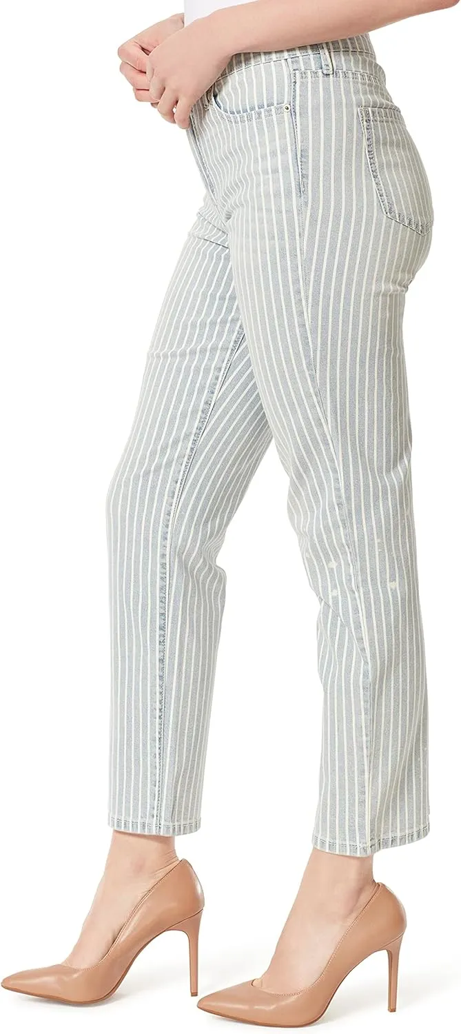 Jessica Simpson Women's Spotlight High Rise Slim Straight Ankle