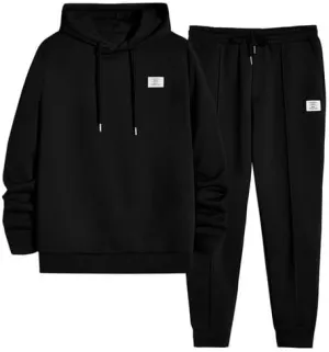 JMIERR Men's 2 Piece Outfits Hoodie Sweatshirt Tracksuit & Joggers Sweatpants Sweatsuit Set
