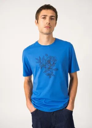 John Patterned T-Shirt  cotton (MER/MARINE)
