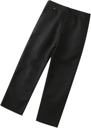 Kids Toddler Boys Dress Pants Black Color Unform Pull On Pants Boys Formal Dress Wedding Boy Suits Trousers