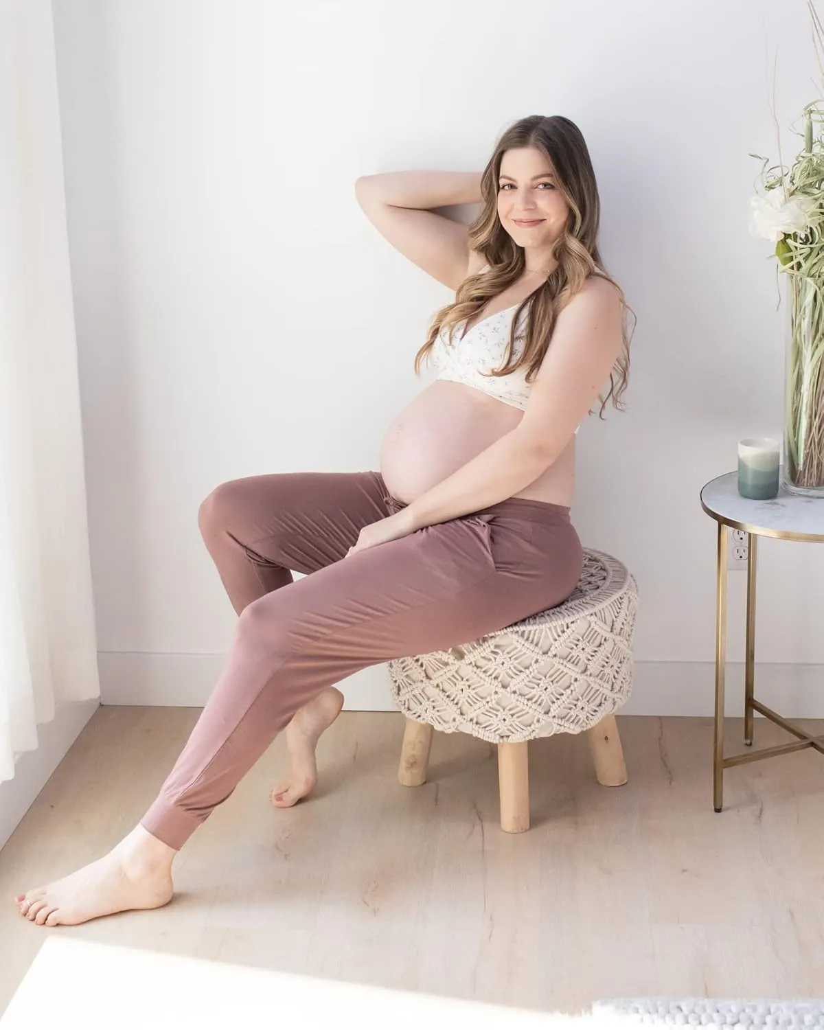 Kindred Bravely Everyday Maternity Joggers, Lounge Pants for Pregnancy