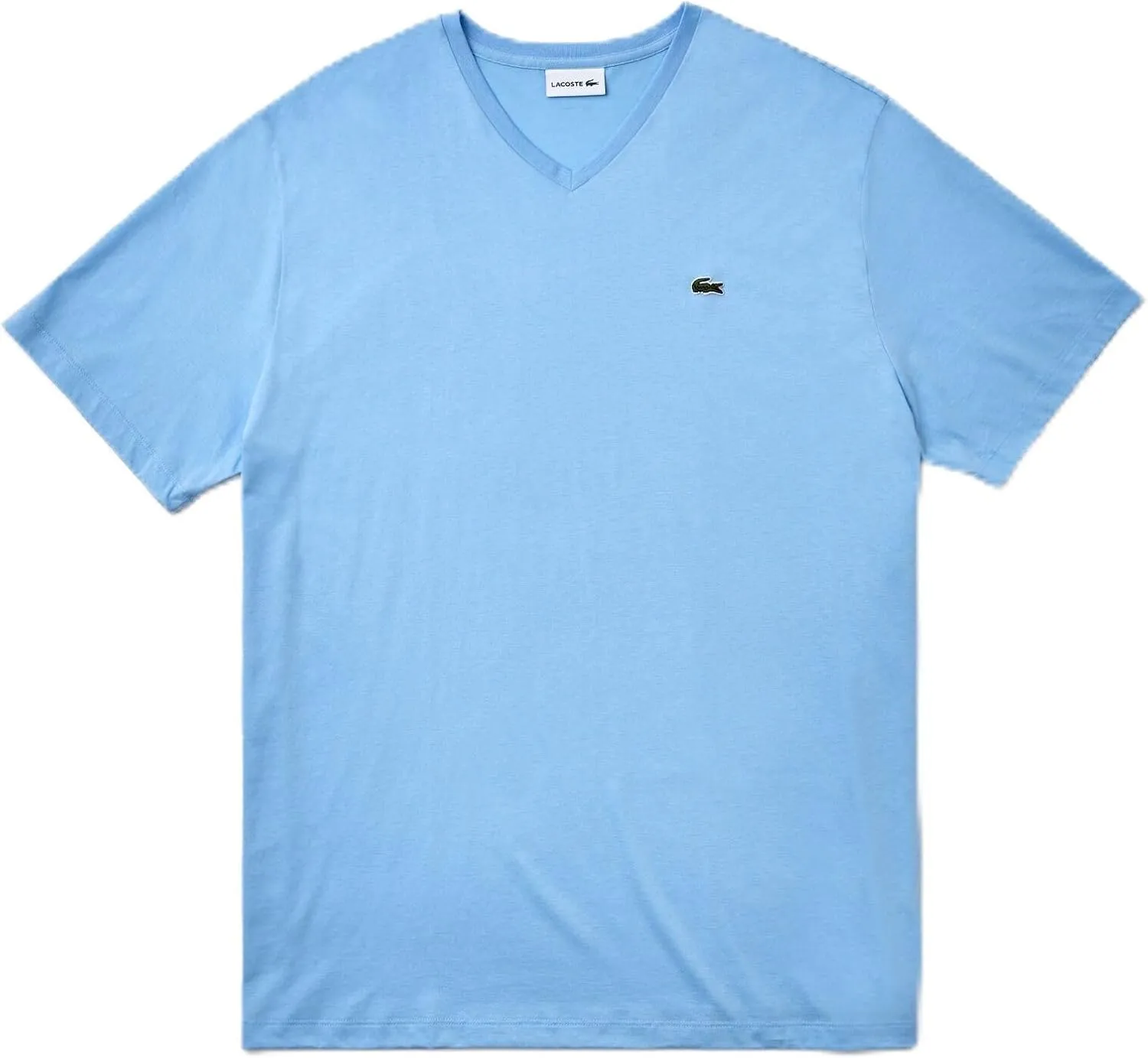 Lacoste Men's Big Fit V-Neck Pima T-Shirt