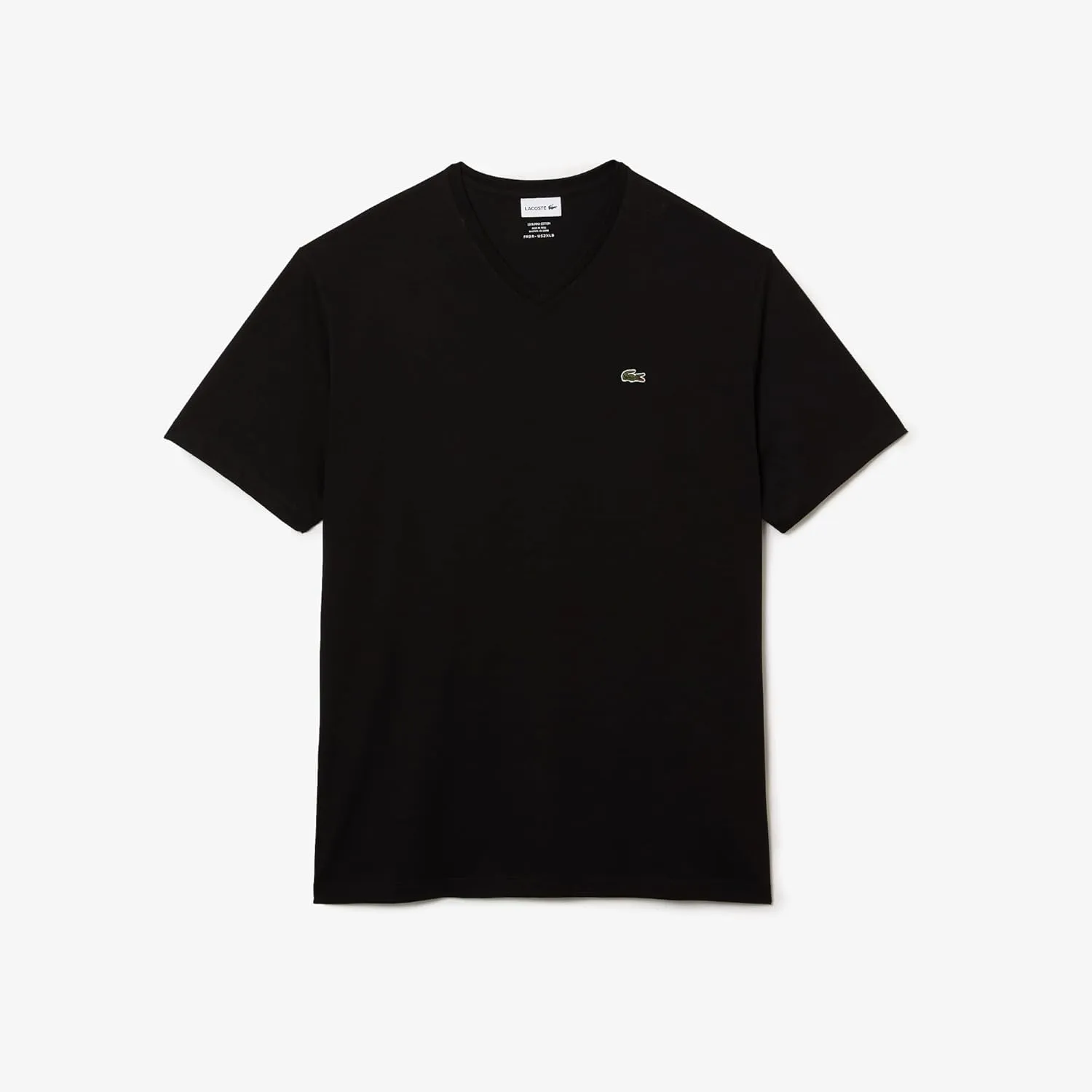 Lacoste Men's Big Fit V-Neck Pima T-Shirt