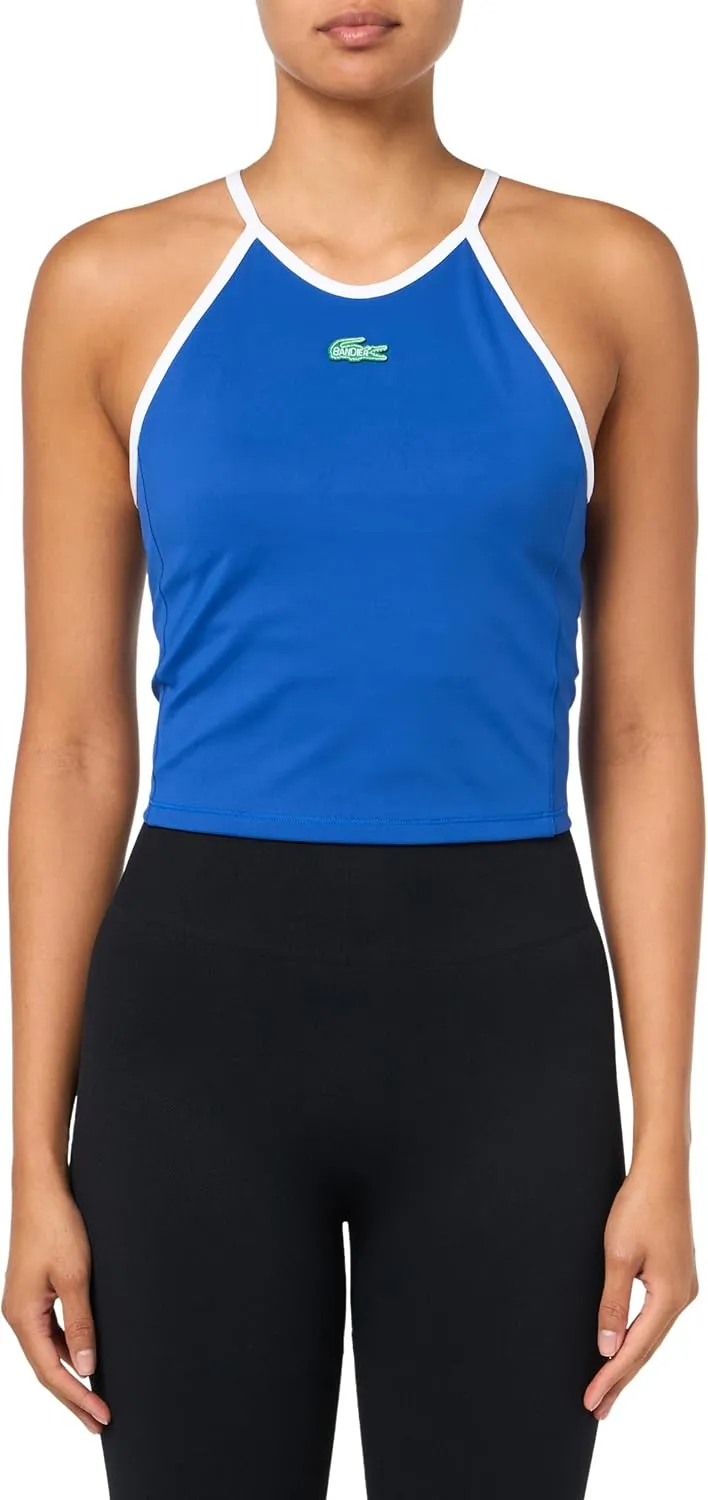 Lacoste Women's Halter Tank T-Shirt