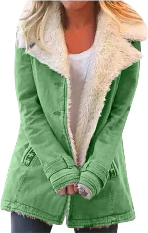 LCMTWX Women's Coats Basic Long Jacket Coat Single Breasted Long Sleeve Plus Size Outwear Coat Jacket with Coat for Women
