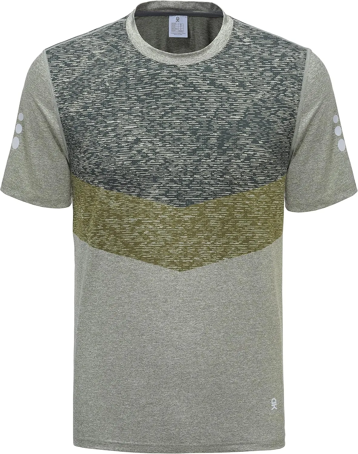Little Donkey Andy Men's Quick Dry Sweat Wicking Stretch Short Sleeve T-Shirt UV Protection Workout Running Hiking Tee