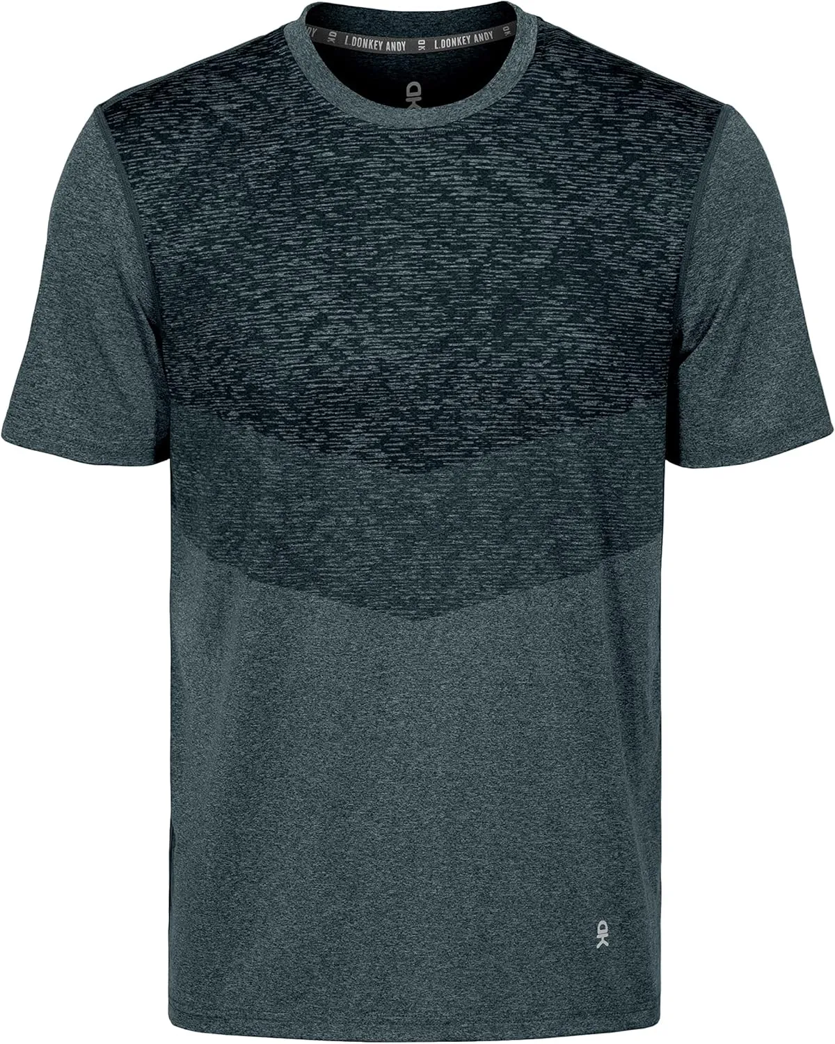 Little Donkey Andy Men's Quick Dry Sweat Wicking Stretch Short Sleeve T-Shirt UV Protection Workout Running Hiking Tee