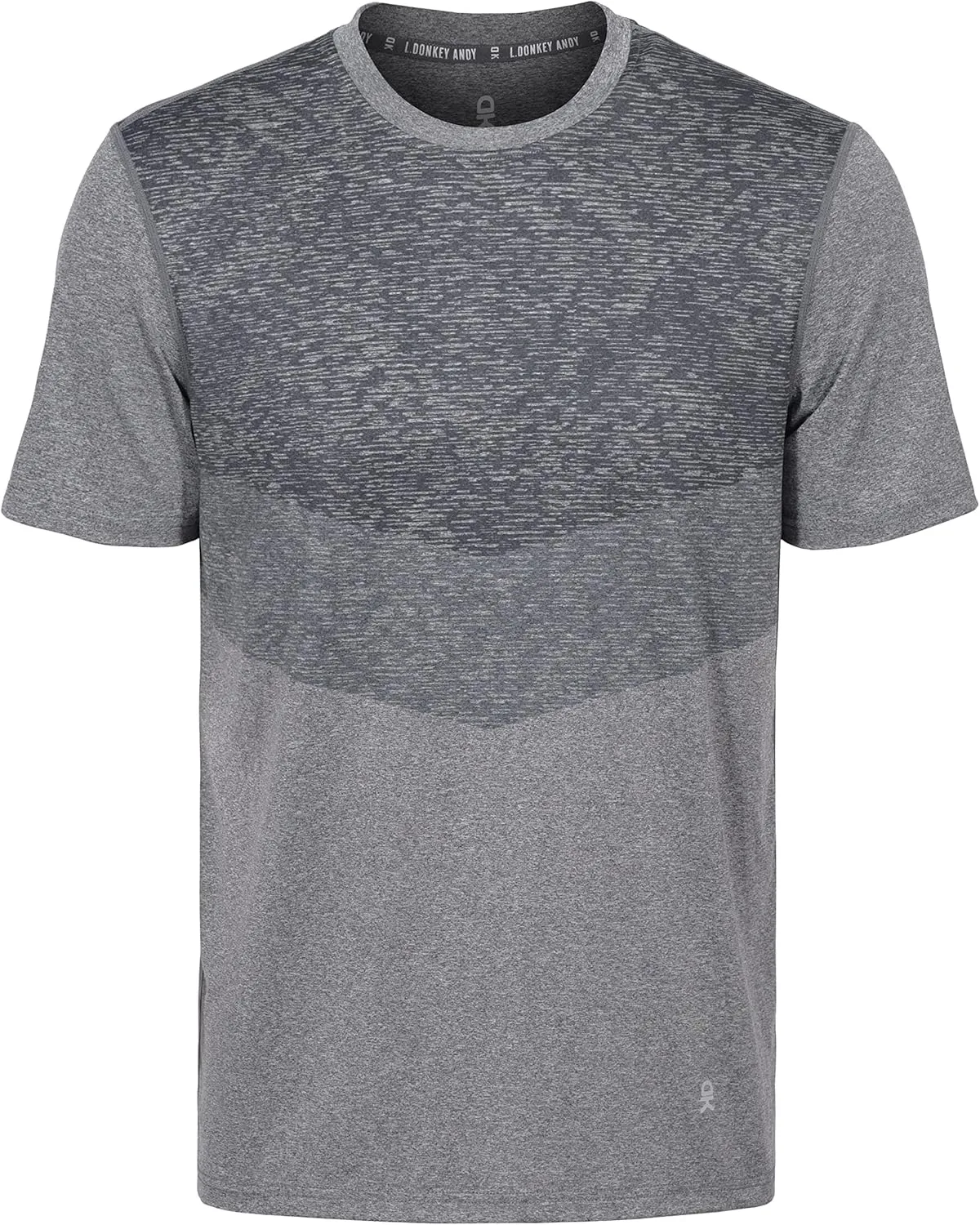 Little Donkey Andy Men's Quick Dry Sweat Wicking Stretch Short Sleeve T-Shirt UV Protection Workout Running Hiking Tee