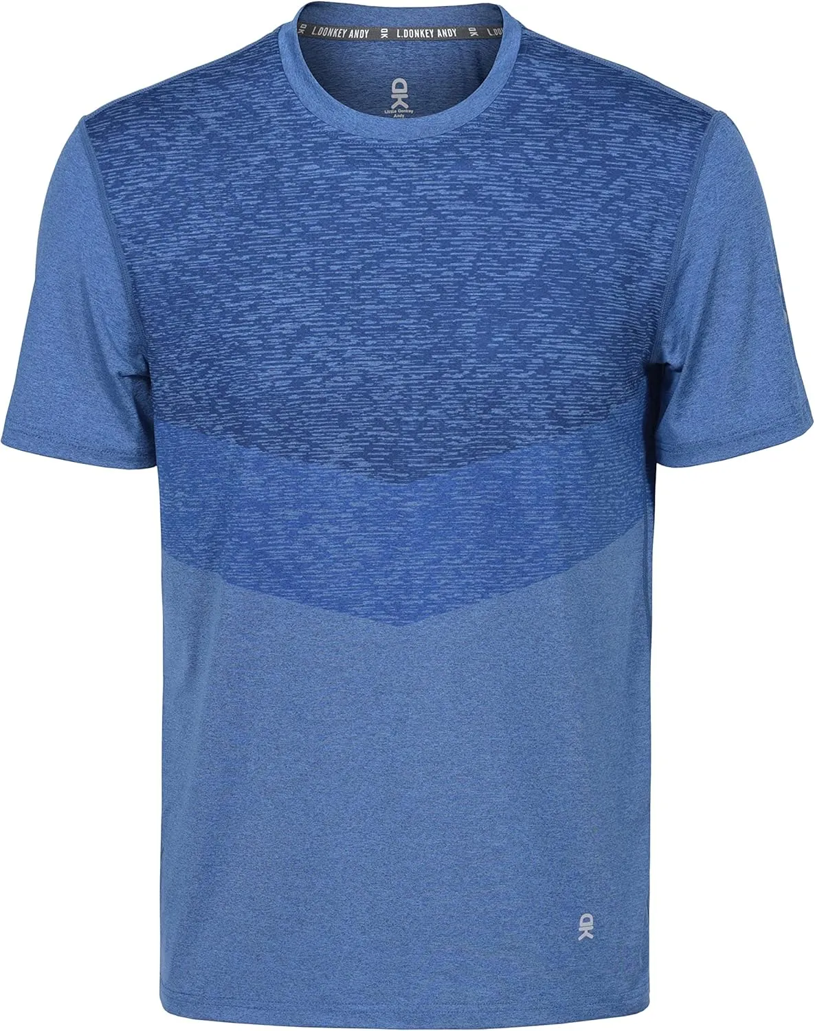 Little Donkey Andy Men's Quick Dry Sweat Wicking Stretch Short Sleeve T-Shirt UV Protection Workout Running Hiking Tee