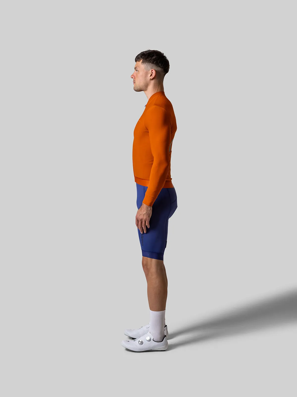 MAAP Training Men's Thermal Longsleeve Jersey Rust