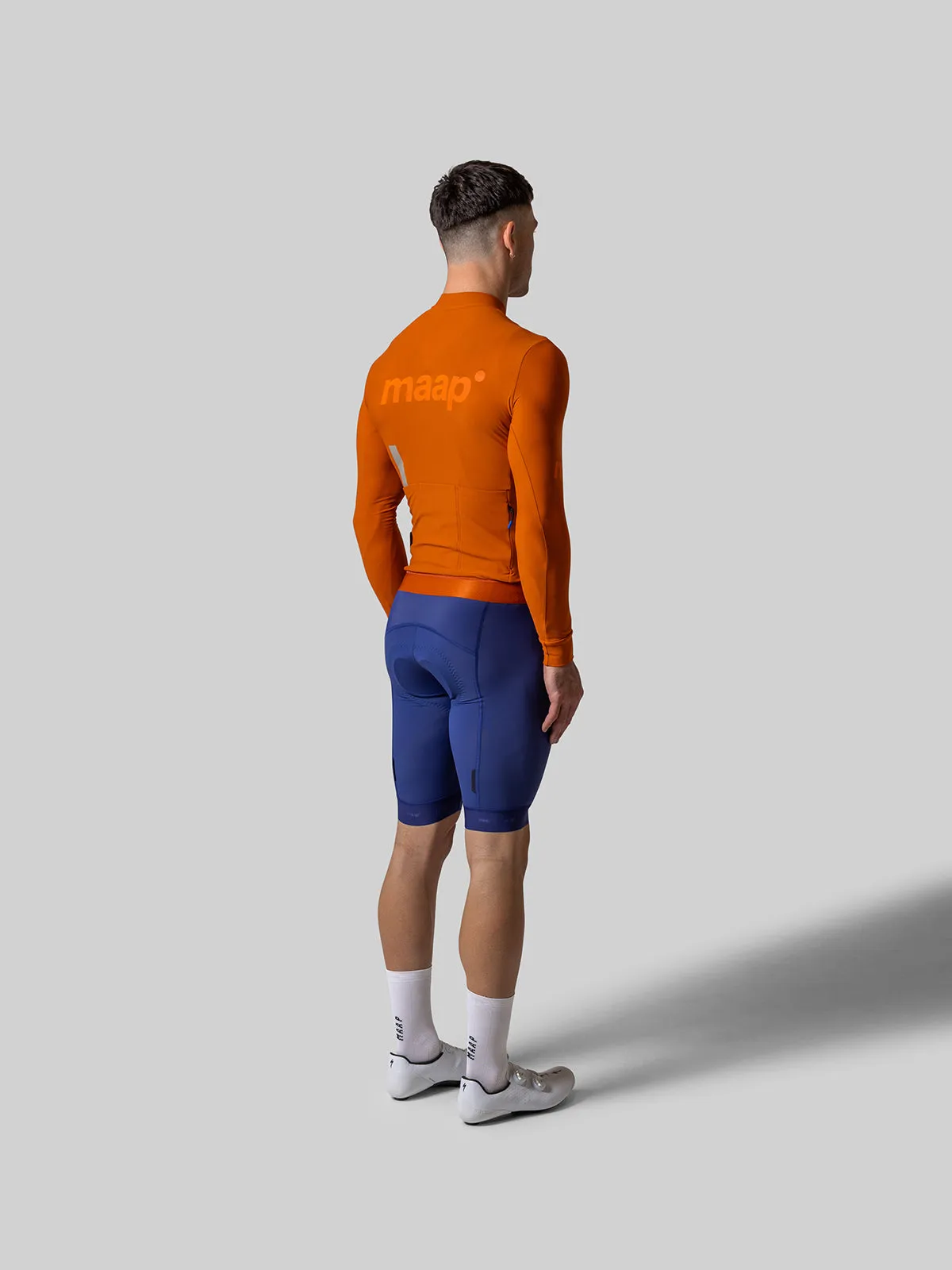 MAAP Training Men's Thermal Longsleeve Jersey Rust
