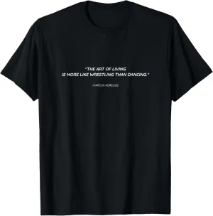 Marcus Aurelius Stoic Quote T-Shirt