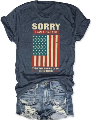 Memorial Day Vintage Poppy T-Shirt for Women Poppy Flower Language Crew Neck Short Sleeve Summer Tee