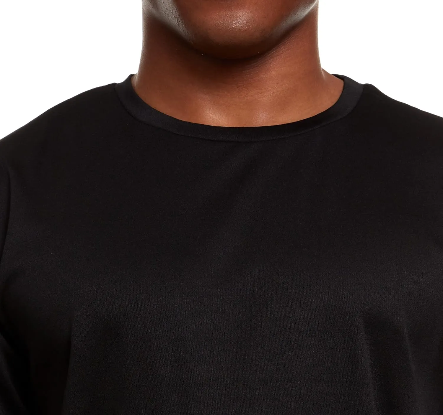 Mens Active T-Shirt - Quick-Dry Athletic Workout Training Stretch Crew Neck Short Sleeve Top 5 Pack