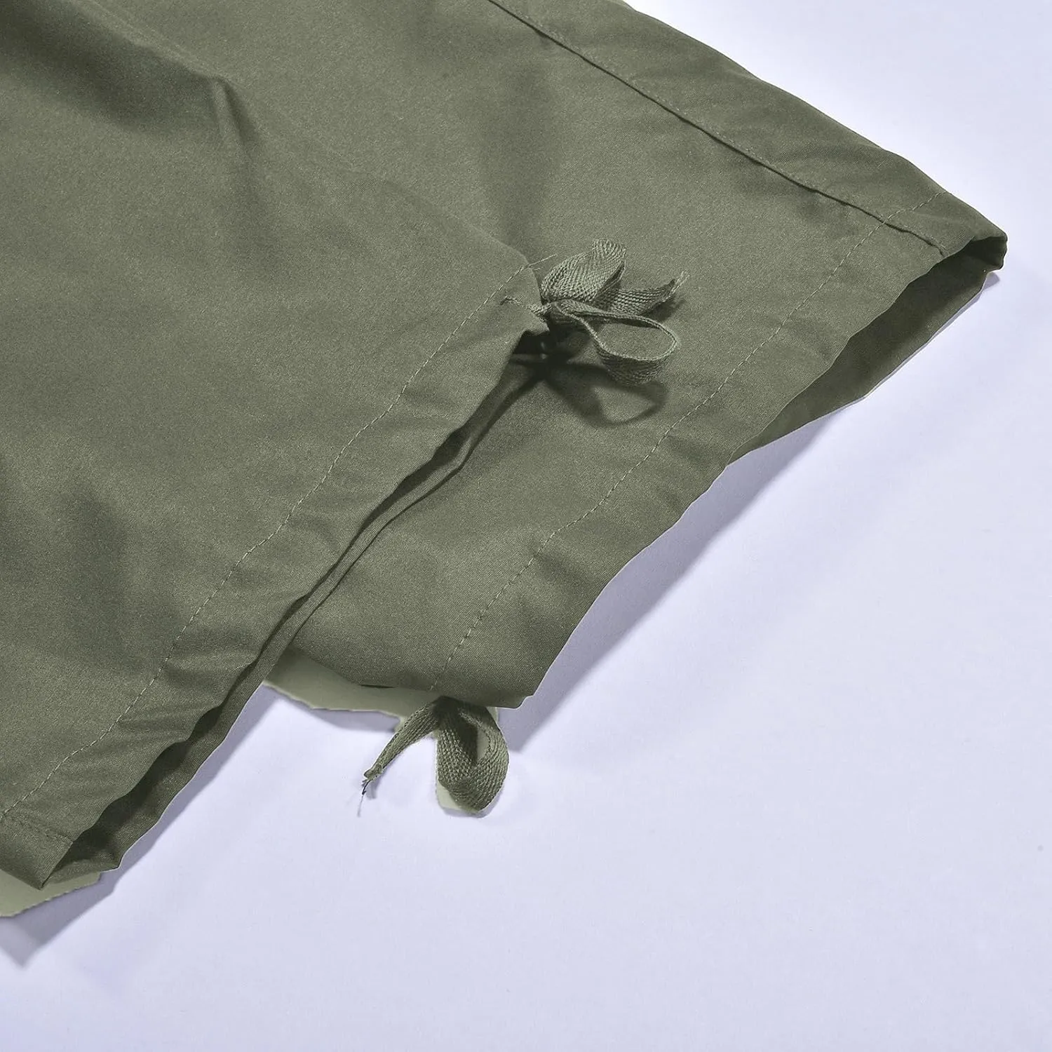 Men's Cargo Pants with Pockets Hat Multi Woven Pocket Foot Rope Solid Pants Gear Men's Hiking Tactical Sweatpants
