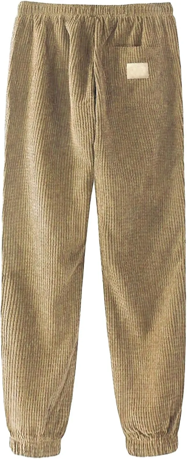 Men's Casual Cargo Pants, Hiking Pants Workout Joggers Sweatpants for Men, Loose Fit Lightweight Sports Comfy Trousers