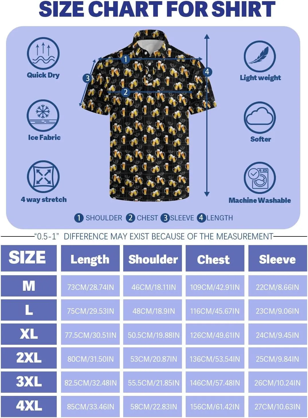 Men's Golf Shirts Funny Polo Shirt Moisture Wicking Golf Shirt Quick-Dry Polo Shirts Short Sleeve Funny Theme Outfits for Men