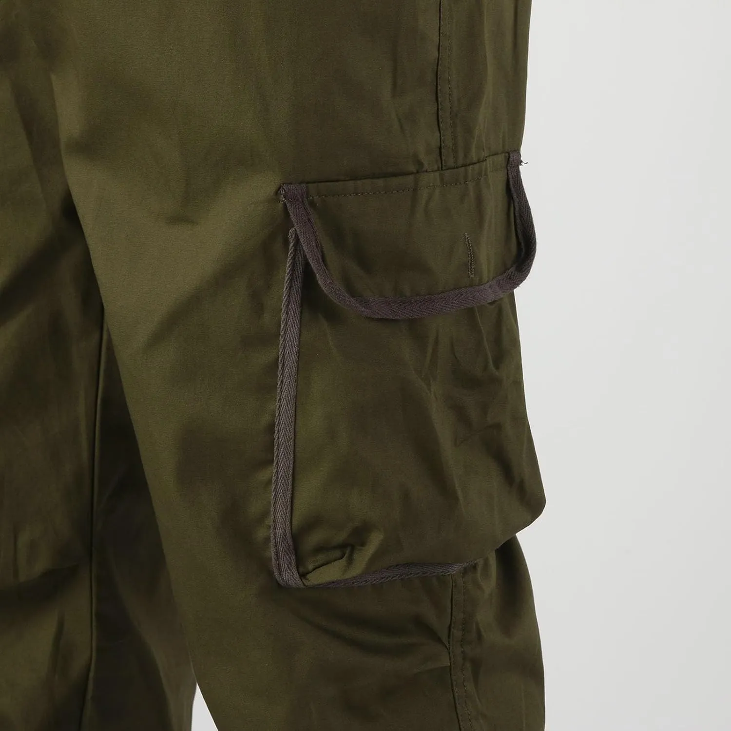 Men's Hiking Cargo Pants Slim Fit Stretch Lightweight Casual Joggers Drawstring Elastic Waist Workout Pants with Pockets