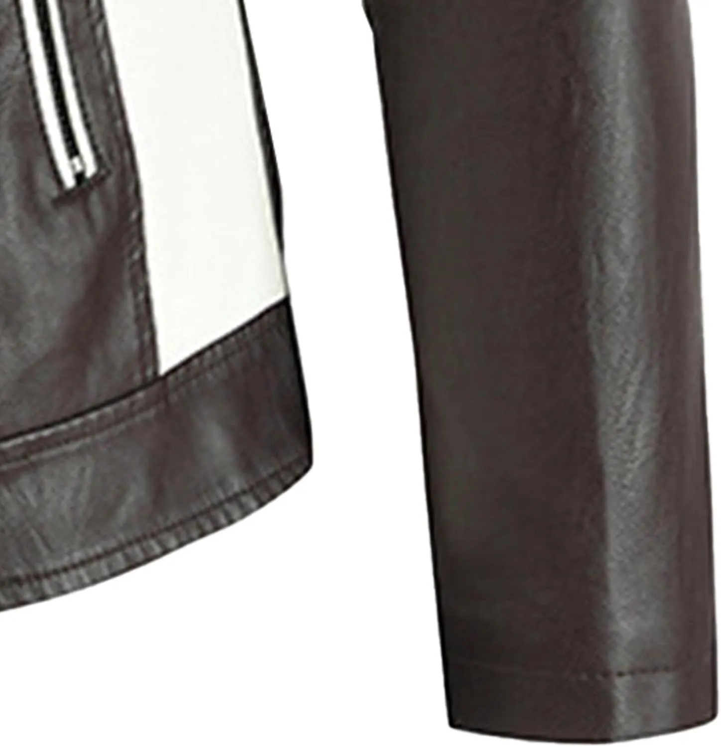 Mens Jacket Motorcycle Vintage Pu Stand Collar Coats Faux Leather Jackets Bomber Fashion Slim Fit Jacket Coat